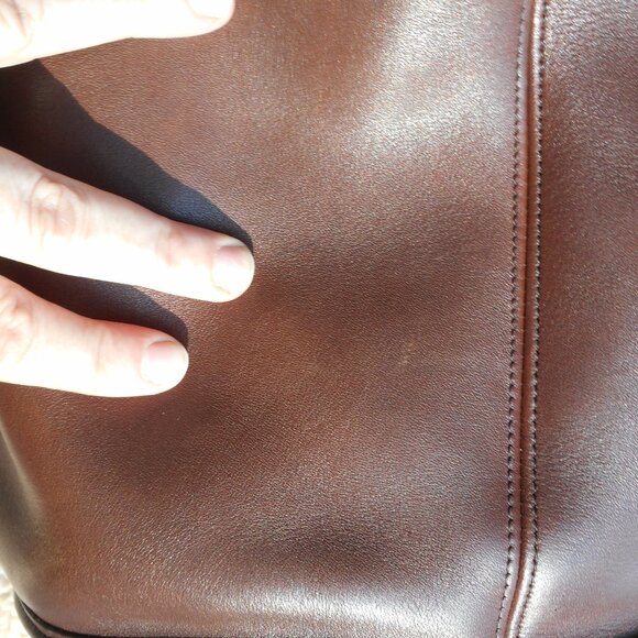 Vintage Coach GUC Duffle Sac 9085, in Mahogany - Picture 7 of 11